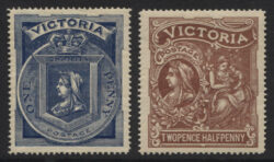 VICTORIA SG 353/4: 1897