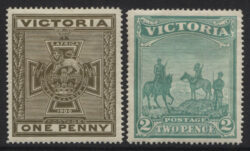 VICTORIA SG 374/5: 1900