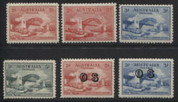 SG 141-144, O134-O135: 1932