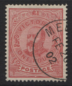 VICTORIA SG 407: 1901