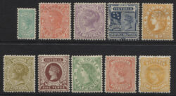 VICTORIA SG 416-425: QV