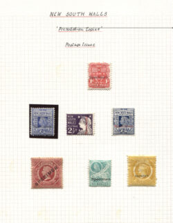 NEW SOUTH WALES: SPECIMEN/REPRINT