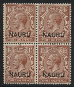 NAURU SG 3: 1923
