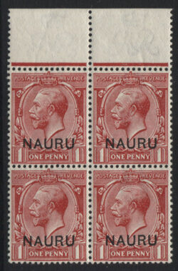 NAURU SG2c,cd: KGV