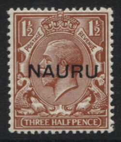 NAURU SG 15a: KGV