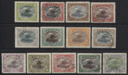 PAPUA SG 93-105: 1916-31