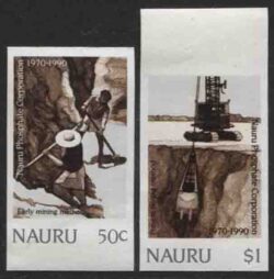 NAURU SG 383-384: 1990
