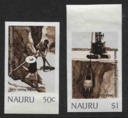 NAURU SG 383-384: 1990