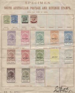 SOUTH AUSTRALIA SG 195s-208s: