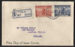 FIRST DAY COVER SG 159-160: