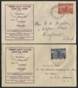 FIRST DAY COVER SG 159-160: