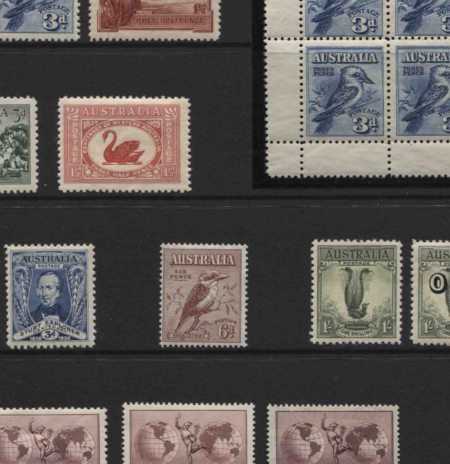 オーストラリア 切手 the year collection 1971〜1975 オーストラリア 切手 the year collection 1971〜1975