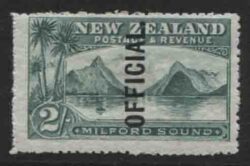 NEW ZEALAND SG O66: 1907-11