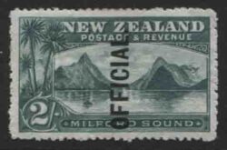 NEW ZEALAND SG O66: 1907-11