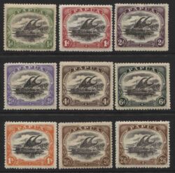 PAPUA SG 75-83: 1910-11
