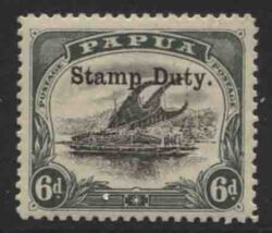 PAPUA STAMP DUTY: SG 53