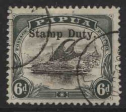 PAPUA STAMP DUTY: SG 53