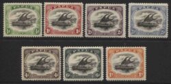 PAPUA SG 59-65: 1909-11