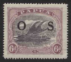 PAPUA SG O62a: 1931