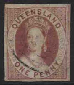 QUEENSLAND SG 1: 1860