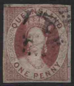 QUEENSLAND SG 1: 1860