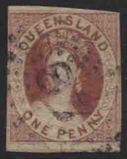 QUEENSLAND SG 1: 1860