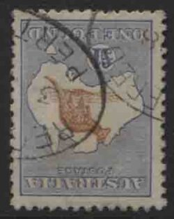 SG 44aw/ACSC 52Ba: 3rd Wmk