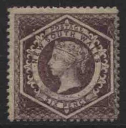 NEW SOUTH WALES SG 165a: 1866