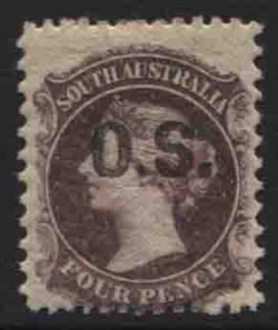 SOUTH AUSTRALIA SG O16: 1881