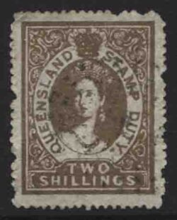 QUEENSLAND POSTAL FISCAL SG F4: