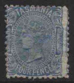 TASMANIA SG 130: 1870-71