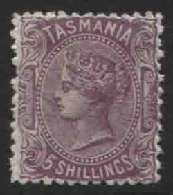 TASMANIA SG 155: 1871-78