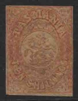 TASMANIA POSTAL FISCAL SG F7: 1880