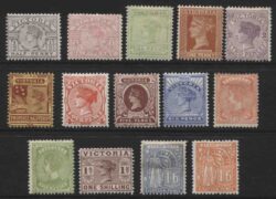 VICTORIA SG 310-323: 1886-1896