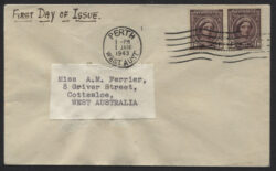 FIRST DAY COVER SG 203/ACSC 225y: