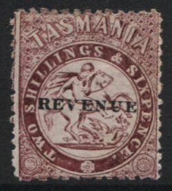 TASMANIA POSTAL FISCAL F32:
