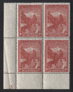 TASMANIA SG 230: 1899