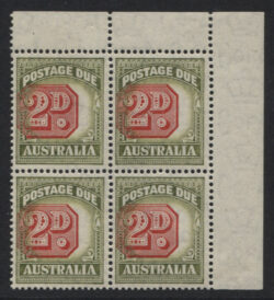 POSTAGE DUE SG D121/ACSC D131c: