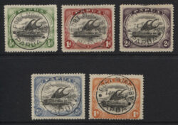 PAPUA SG 66-71(Ex SG 70): 1907-10