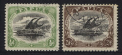 PAPUA SG 47-48: 1907-10
