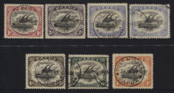 PAPUA SG 49-54: 1907-10