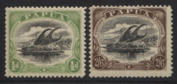PAPUA SG 47,48: 1907-10