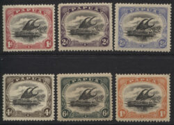 PAPUA SG 49-54: 1907-10