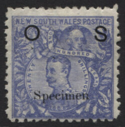 NEW SOUTH WALES SG O50s: