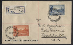 FIRST DAY COVER SG 147-148: