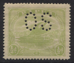 PAPUA O38w: 1911-12