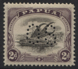 PAPUA SG O16: 2d Lakatoi