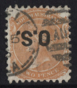 SOUTH AUSTRALIA SG O44a: 1877