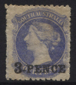 SOUTH AUSTRALIA SG 68: 1872