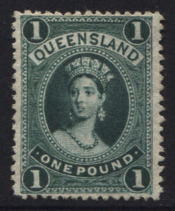 QUEENSLAND SG 161: 1886